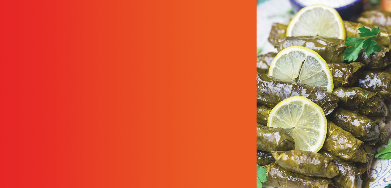 Enjoy a Traditional Summer Mediterranean Dish "Koupepia" - (Stuffed Vine Leaves)