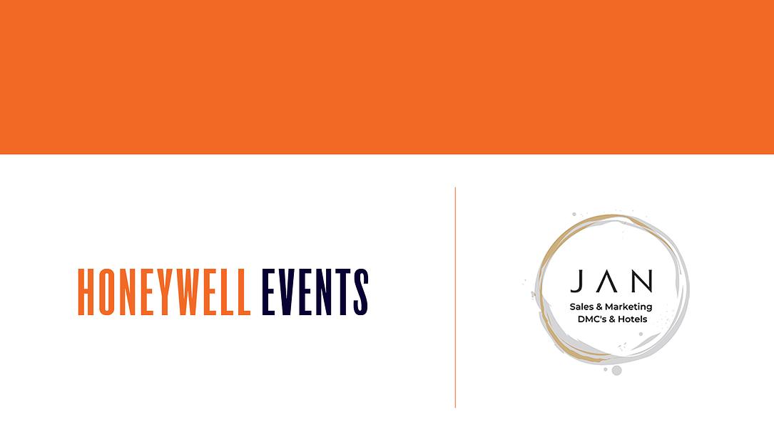 Honeywell Events is active in the Benelux with Jan Tourism! 