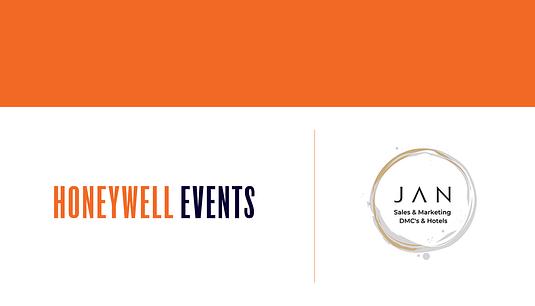 Honeywell Events is active in the Benelux with Jan Tourism! 
